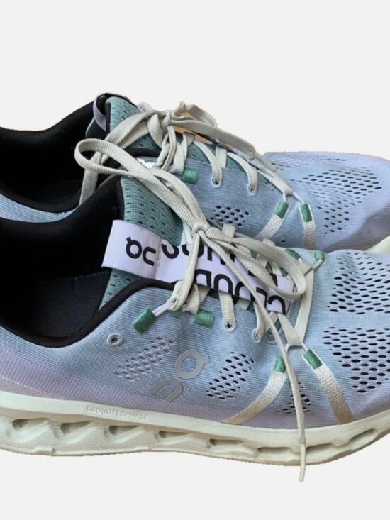 On Cloudsurfer Shoes Men’s 9.5 Mineral Aloe Road Race Running Trainer Support main image 4